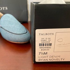 Talbots Light Denim Flats